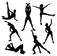 Aerobics Silhouette Collection
