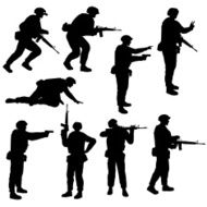 Soldier Silhouette Collection