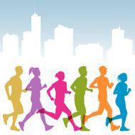 People Jogging N2