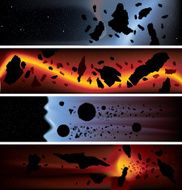 Asteroid Banners
