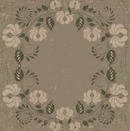 Floral Pattern N934