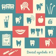Set of dentistry symbols part 1 N5
