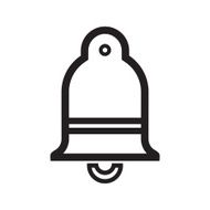 Bell Thin Silhouette