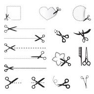 Scissors icons N2