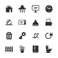 Home Silhouette Icons