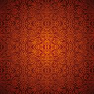 Seamless abstract floral pattern N26