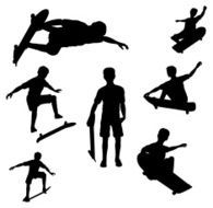 Skateboard Silhouette Collection