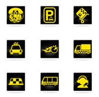 Symbols of taxi services N2