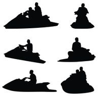 Man riding a jet ski N2
