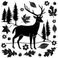 stag in the Autumn