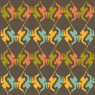 seamless texture rock star Silhouette