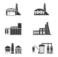 Factory icons set