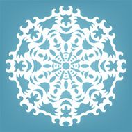 Christmas decorative lace ornament N4