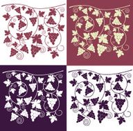 Grapes and Vine Backgrounds