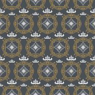 Damask seamless pattern N292