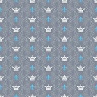 Damask seamless pattern N347