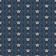 Damask seamless pattern N354