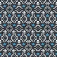 Damask seamless pattern N394