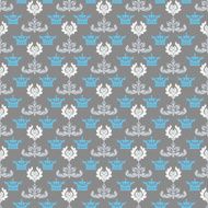 Damask seamless pattern N439