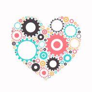 Vector Abstract Cog Wheels