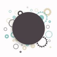 Vector Abstract Cog Wheels N3