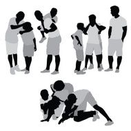 Man playing with his children N2