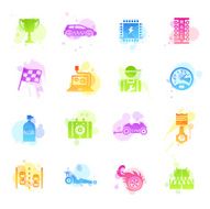 Stains Icons - Drag Racing N2