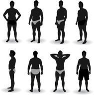 Man Posing in Underwear