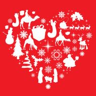 christmas silhouette N2
