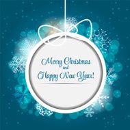 Happy New Year and Marry Christmas Background N16