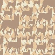 pattern with dogs seamless texture N2