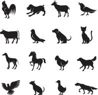 animal icon set N9