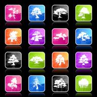 Ubergloss Icons - Trees Species