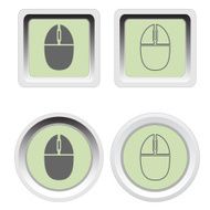 Liquid Crystal Icon Set Mouse