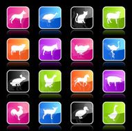 Ubergloss Icons - Farm Animals