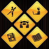 Yellow Signs - Office