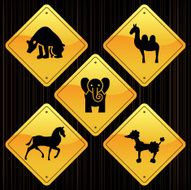 Yellow Signs - Animals N2