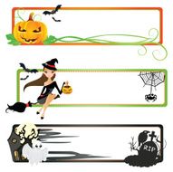 Halloween banners N13