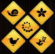 Yellow Signs - Nature