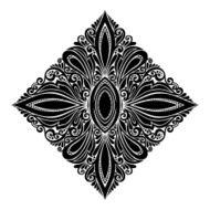 Beautiful Deco Square (Vector) N12