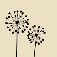Abstract Dandalions background N2