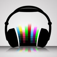 Headphone colors music