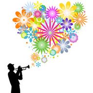 trumpet player N6