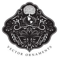 Black and white environmental image icon