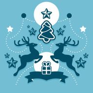 Reindeer Christmas graphics