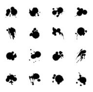 Black Symbols - Stains &amp; Splatter