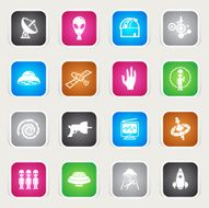 Multicolor Icons - UFO