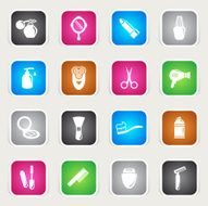 Multicolor Icons - Cosmetics