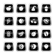 Supergloss Black Icons - Fruits N2