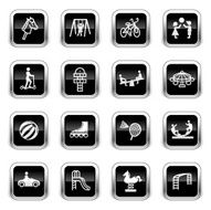 Supergloss Black Icons - Playground N2